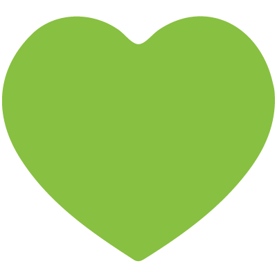Heart-icon green